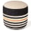 Pouf Kilim 2 nanimarquina Black/Cream/Yellow 03POUFKIL002