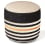 Pouf Kilim 2 Nanimarquina Black/Cream/Yellow 03POUFKIL002