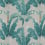 Papier peint Palmaria Osborne and Little Turquoise/Grey W7210-01