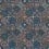 Cervo Fabric Osborne and Little Bleu/Moutarde F7178-02