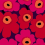 Carta da parati Unikko Marimekko Carmin 23350