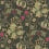 Papier peint Golden Lily Morris and Co Charcoal/Olive DMCR216463