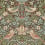 Strawberry Wallpaper Morris and Co Chocolate/Slate DMCR216477