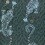 Papel pintado Tigris Emma J. Shipley by Clarke and Clarke Navy W0105/03