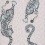 Carta da parati Tigrigio Emma J. Shipley by Clarke and Clarke Pink W0105/04