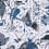 Tela Audubon Emma J. Shipley by Clarke and Clarke Blue F1108/01
