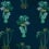 Tissu Jungle Palms Emma J. Shipley by Clarke and Clarke Navy F1110/03