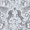 Tela Kruger Emma J. Shipley by Clarke and Clarke Eggshell F1111/01