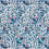 Tissu Rousseau Emma J. Shipley by Clarke and Clarke Blue F1113/01