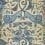 Papier peint Extinct Emma J. Shipley by Clarke and Clarke Blue W0100/01
