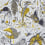 Carta da parati Audubon Emma J. Shipley by Clarke and Clarke Gold W0099/02