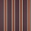 Tirade Wallpaper Mériguet-Carrère Paris Prune/Ocre Rouge TIR03
