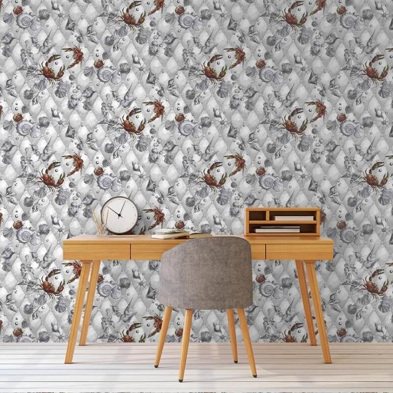Coquillages & Crustacés Wallpaper Edmond Petit