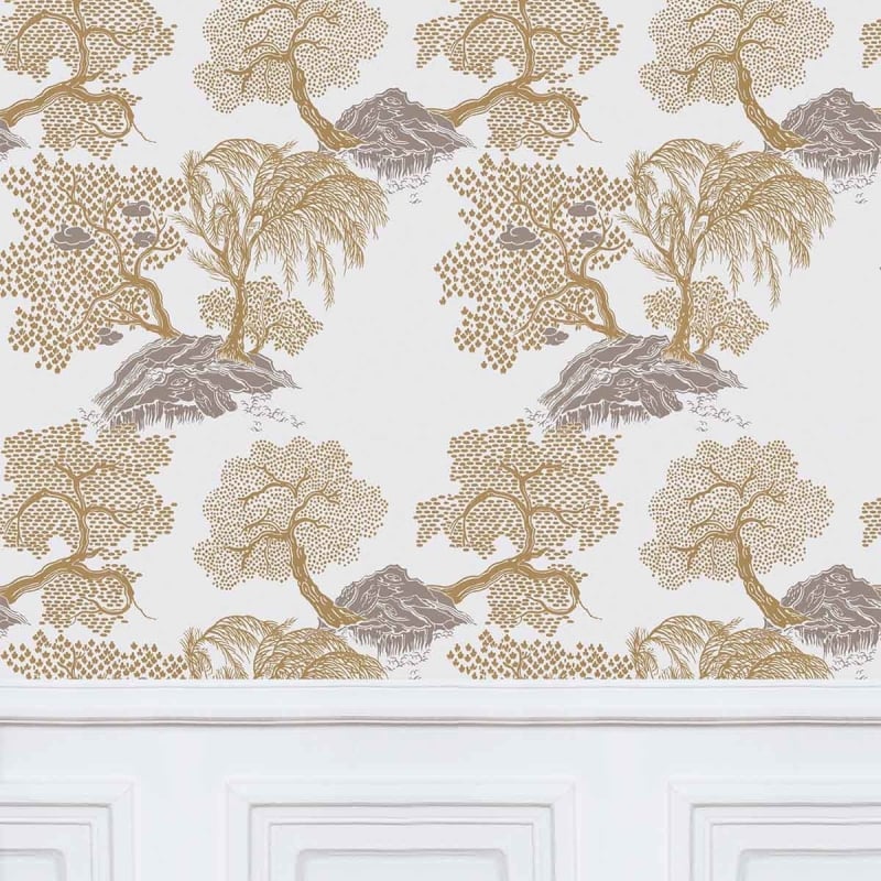 Papel pintado Jardin d'Asie Isidore Leroy