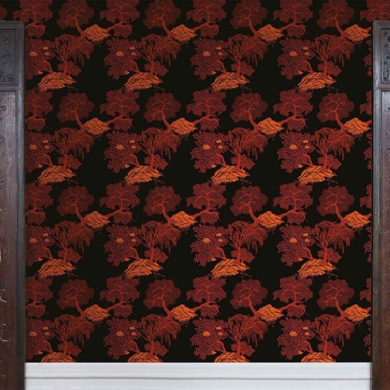 Papel pintado Jardin d'Asie Isidore Leroy