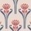 Tulipes Wallpaper Isidore Leroy Blanc/Rouge 6240401