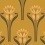 Tapete Tulipes Isidore Leroy Jaune 6240402