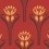 Tulipes Wallpaper Isidore Leroy Rouge 6240403