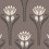 Tapete Tulipes Isidore Leroy Tabac 6240404