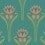 Papel pintado Tulipes Isidore Leroy Aqua 6240405