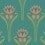 Tapete Tulipes Isidore Leroy Aqua 6240405