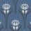 Tulipes Wallpaper Isidore Leroy Bleu 6240407