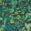 Arjuna Leaf Fabric Designers Guild Viridian FDG2820/01