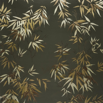Papel pintado Bambous