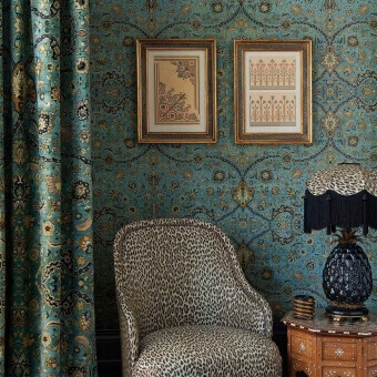 Zanjan Wallpaper Sapphire House of Hackney