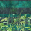 Papier peint panoramique Arjuna Leaf Viridian Designers Guild Multicolore PDG1088/01