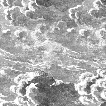 Papier peint panoramique Nuvolette Black/White Cole and Son