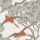 Flying Ducks Wallpaper Mulberry Coral/Clay FG090J87