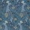 Desmond Wallpaper Thibaut Navy T2918