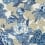 Honshu Wallpaper Thibaut Blue/Beige T75487