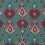 Stoff Ikat Etro Smeraldo 6561-1-3