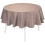 Tivoli Round Tablecloth Ø175 Le Jacquard Français Poivre gris 16776