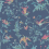 Papier peint Hummingbirds Cole and Son Nuit 100/14068