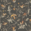 Hummingbirds Wallpaper Cole and Son Charcoal/Ginger 112/4017