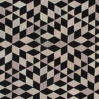 Diamond Black Cream Rug