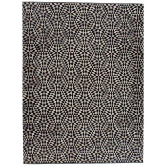 Alfombras Diamond Black Cream