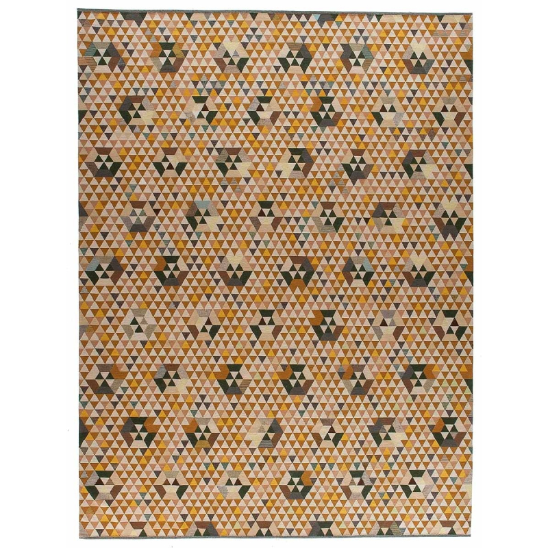 Tapis Trianglehex Gold