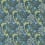 Morris Seaweed Fabric Morris and Co Cobalt/Thyme DM3P224472