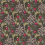 Morris Seaweed Fabric Morris and Co Ebony/Poppy DM3P224471