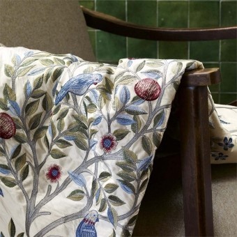 Kelmscott Tree Silk Fabric