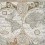 Papeles pintados panorámico Historical Map Coordonné Multi-coloured 6500101N