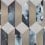 Papier peint 3D Crystal - Enso Eijffinger Bleu/Beige 386504