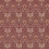 Snakeshead Fabric Morris and Co Claret/Gold DMCR226459