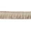 Frange mousse Océanie 30 mm Houlès Taupe 33141-9020