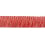 Frange mousse Océanie 30 mm Houlès Orange 33141-9300