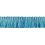 Frange mousse Océanie 30 mm Houlès Turquoise 33141-9610